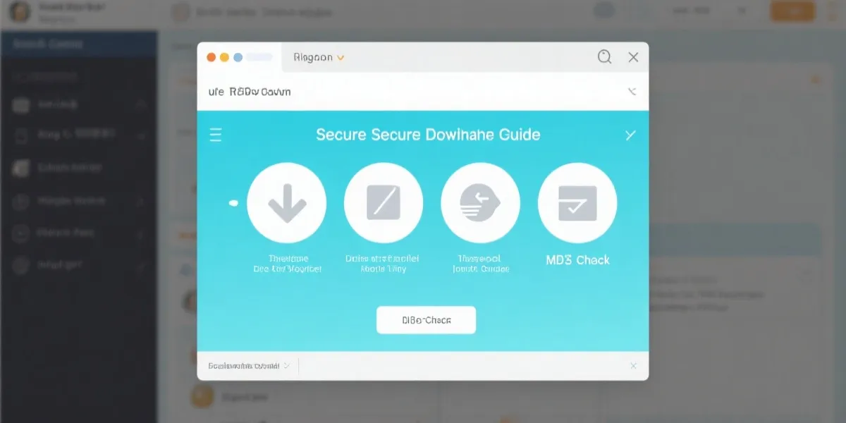 下载与校验示意