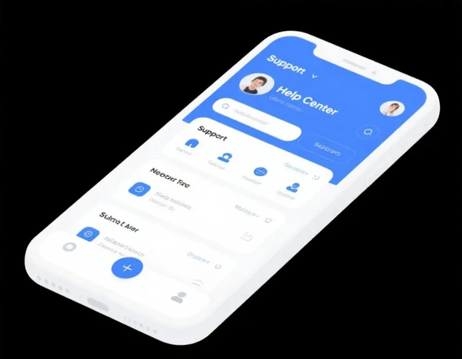 福利彩票APP常见问题帮助中心示意图